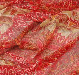 Šifon vzor patchwork