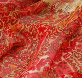 Šifon vzor patchwork