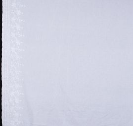 Vyšívaná látka madeira bordurový květinový motiv malý