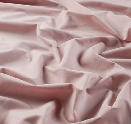 Viskozová šatová látka pružná pastel starorůžová