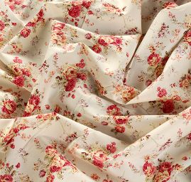 Bavlněná látka z kolekce Dapper kytičkový motiv