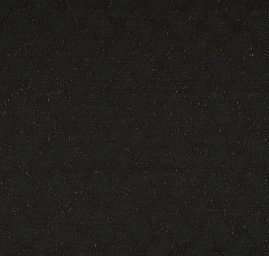 Žakárová látka geometrický vzor černá