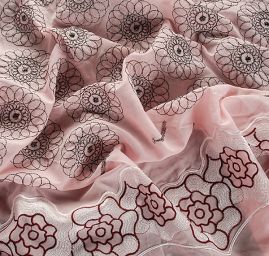 Madeira barevné květy růžová