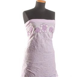 Madeira květinový vzor fialová