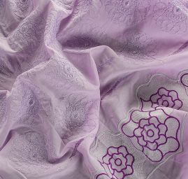 Madeira květinový vzor fialová