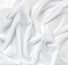 Úplet imitace plavkoviny silnější pololesk lomená bílá