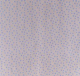 Pletenina žoržetového vzhledu tisk drobné květy