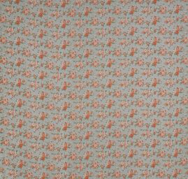 Jemný pružný šifon vzor růže na sv.zeleném