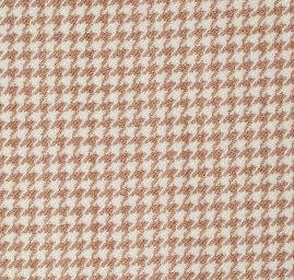 Kostýmová látka vzor pepito béžovohnědý