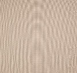 Kostýmová látka vzor pepito béžovohnědý