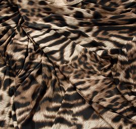 Úplet digitální tisk zvířecí motiv