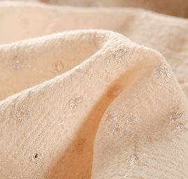 Madeira drobná výšivka béžová