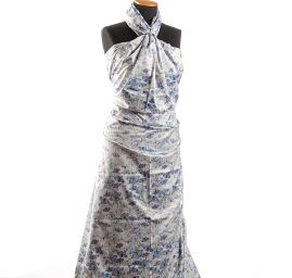 Atlas motiv motýlci fialový 