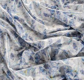 Atlas motiv motýlci fialový 