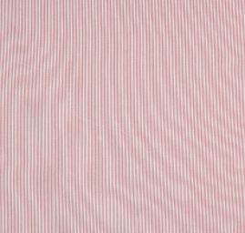 Bavlněná látka vzor proužky vínovobílá