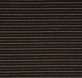 Bavlněný žakár proužky hnědý