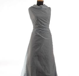 Bavlněný žakár etamín modrý