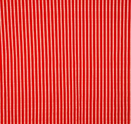 Bavlněný žakár proužky červenosmetanový