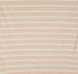 Bavlněný žakárový etamín pudrová/smetanová