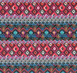 Úplet viskozový etno vzor