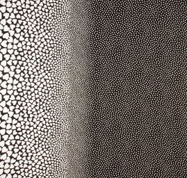 Úplet viskozový srdíčka puntíky