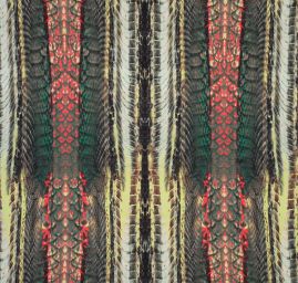 Úplet viskoza zvířecí vzor