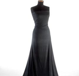 Úplet viskozový čtverečky modré II.jakost