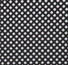Úplet prořezávaný geomtrický vzor černý  