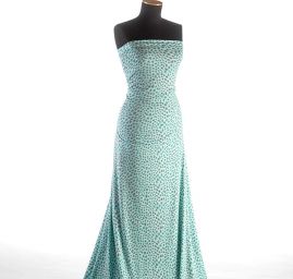 Úplet viskozový matný falešný zvířecí vzor