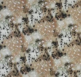 Úplet zvířecí vzor khaki zlenošedý