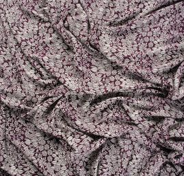 Úplet viskozový matný drobné květy