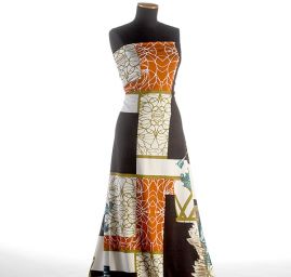 Úplet viskozový květy