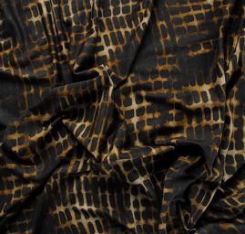 Úplet viskozový matný hadí kůže