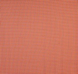 Úplet viskozový geometrický vzor oranžovohnědý