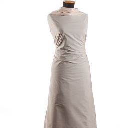 Bavlněná látka vzor proužky pudrová/smetanová