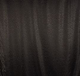 Podšívka žakárová černá puntík II.jakost