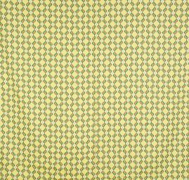 Bavlněná látka tisk geometrický motiv zelená