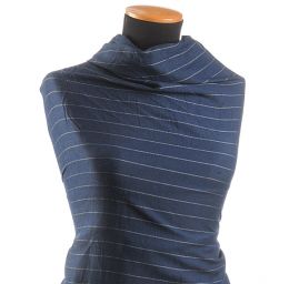 Len středně silný modro-bílý proužek