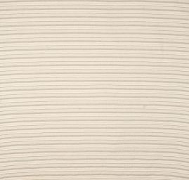 Lněná žakárová látka vzor proužky režná