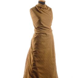 Bavlněný etamín žakár puntík