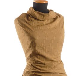 Bavlněný etamín žakár ovál