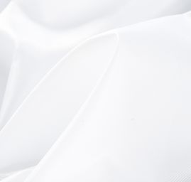 Podšívka polyesterová keprové vazby bílá