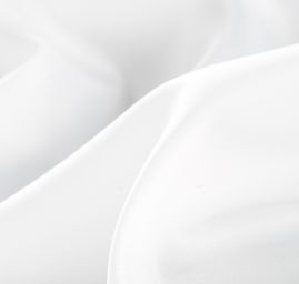 Podšívka polyesterová lomená bílá