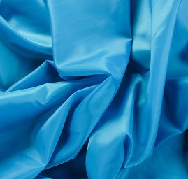 Podšívka polyesterová tyrkysově modrá II.jakost