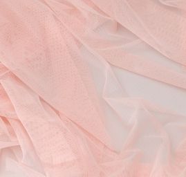 Tyl pružný pevnější růžové barvy