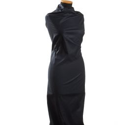 Pružná bavlněná látka tmavě modrá