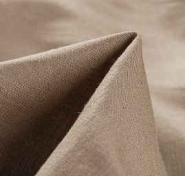 Len pružný směs s viskozou režný tmavý