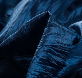 Taft kreš plastický modrý