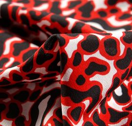 Hedvábný satén abstraktní vzor