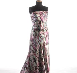 Hedvábný satén abstraktní vzor